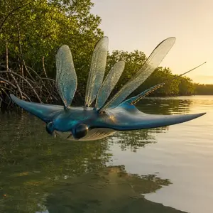 Dragonfly + Manta ray